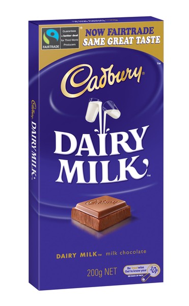 Cadbury Dairy Milk Fairtrade Certified 200g